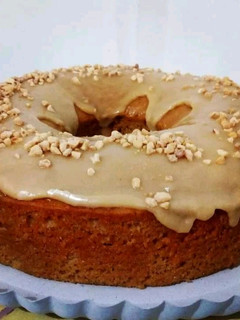 Una foto de Budín de dulce de leche 😍