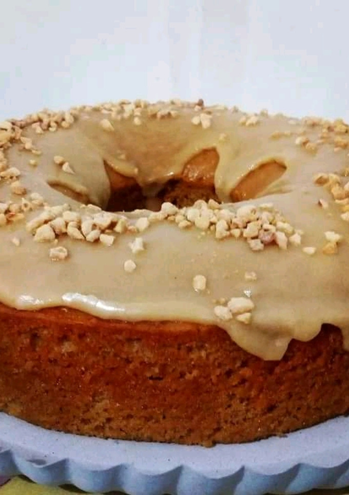 Una foto de Budín de dulce de leche 😍