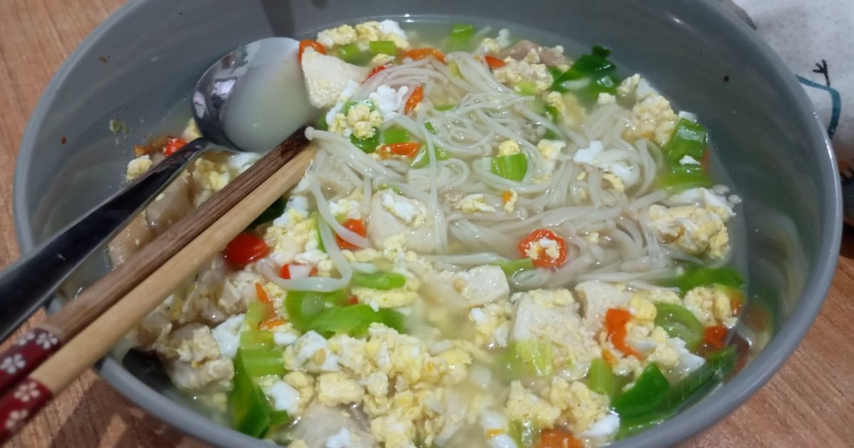 Seblak enoki (versi diet)