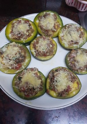 Una foto de Zapallitos rellenos