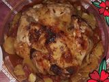 دجاج بالخضار