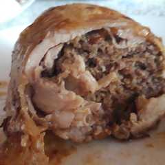 Una foto de Muslo de pollo relleno