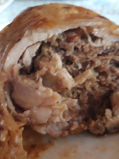 Una foto de Muslo de pollo relleno