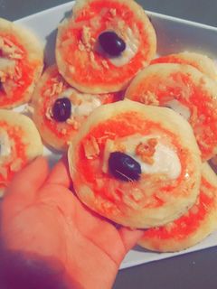 صورة لوصفة ميني بيتزا 🍕