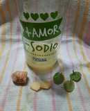 Agua con jengibre, te de durazno y menta