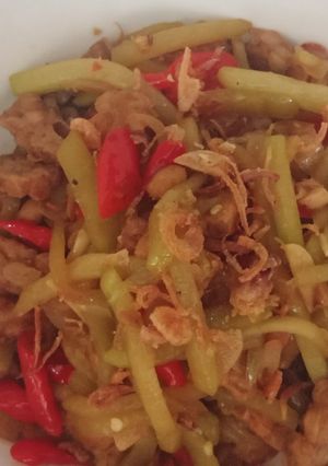 Foto resep Oseng Labu Siam Tempe