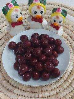 عکسی از دستور ترشی آلبالو 🍒🍒🍒