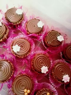 صورة لوصفة حلوى البدون محشية كراميل وشوكولا