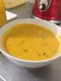 Crema de ají con huacatay