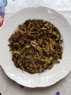 Una foto de Setas con ajo y perejil 🙃