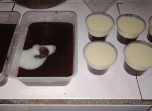 Foto resep Puding Coklat (susu sapi)