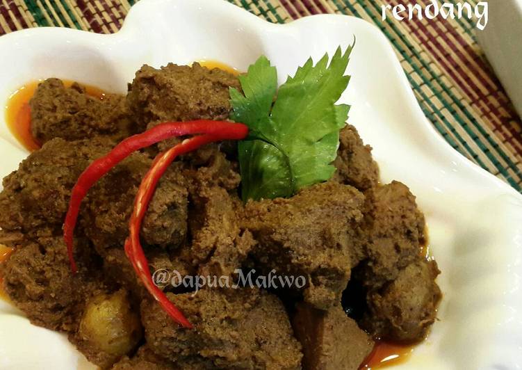Resep: Rendang Khas Sumbar Ekonomis Untuk Dijual