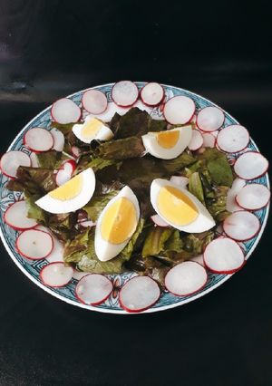 Hình của món Salad dầu dấm.