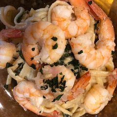 A picture of Celebration Pasta with Shrimp.
