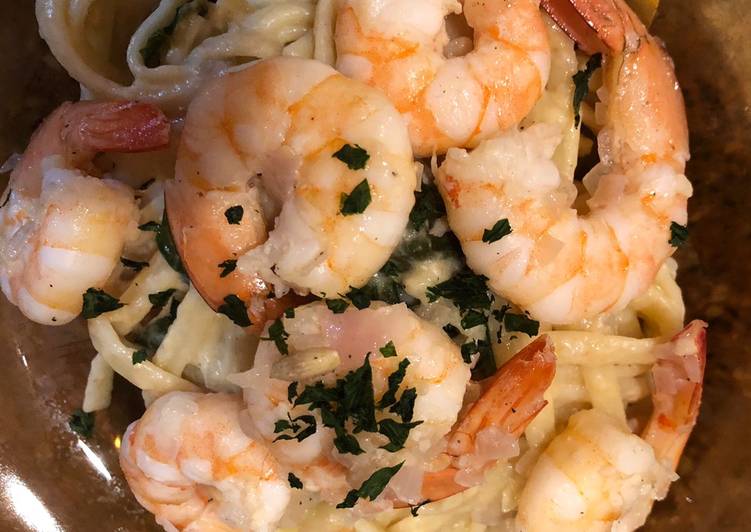 Recipe of Award-winning Celebration Pasta with Shrimp