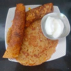A picture of Farali chilla.