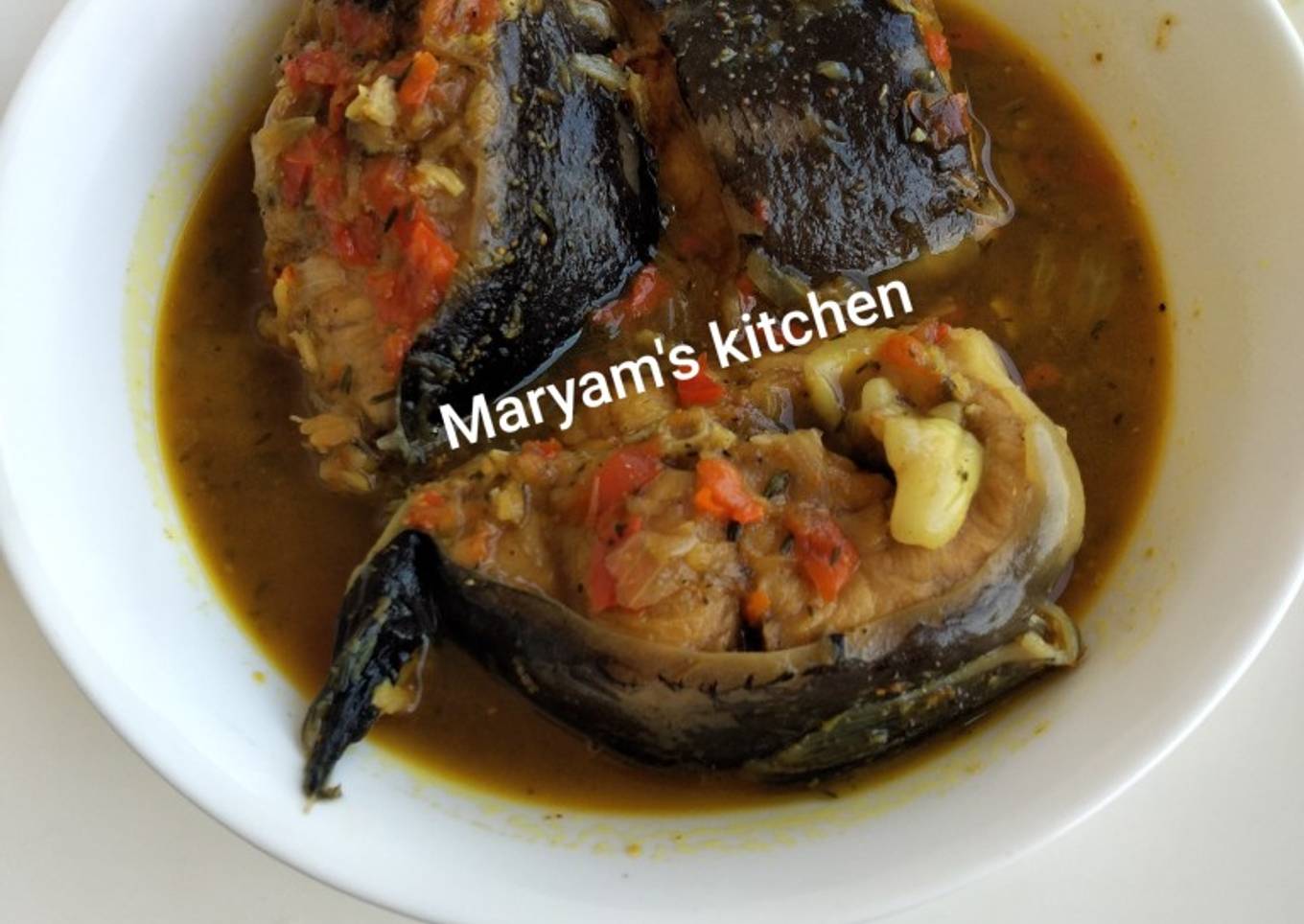 Catfish pepper soup