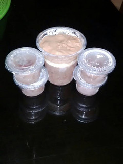 Foto resep puding susu fla es cream