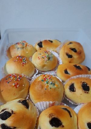 Foto resep Roti manis isi vla coklat