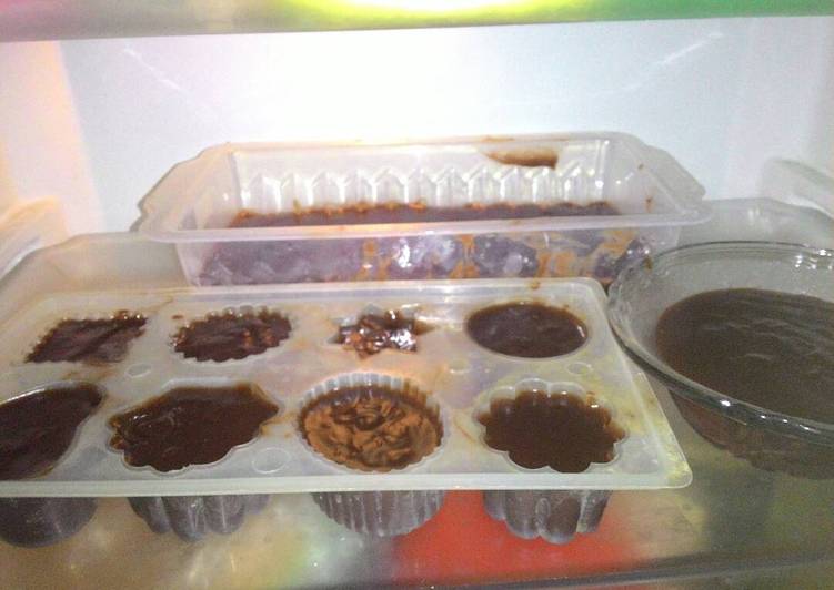 Silky chocolate puding (tanpa jelly/agar2)