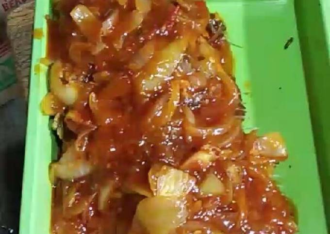 Resep Gurame Saus asam manis Anti Gagal