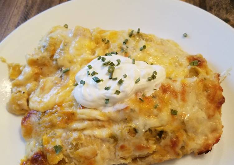 Recipe of Award-winning Chicken Suizas Enchiladas