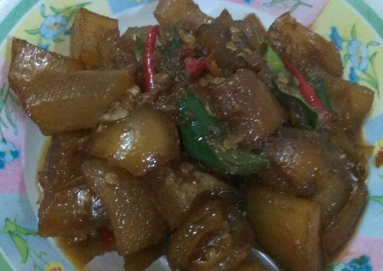 Recipe: Yummy Kikil cabe ijo pedas