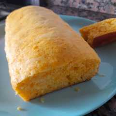Una foto de Budín de naranja y zanahoria