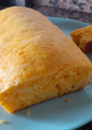 Una foto de Budín de naranja y zanahoria