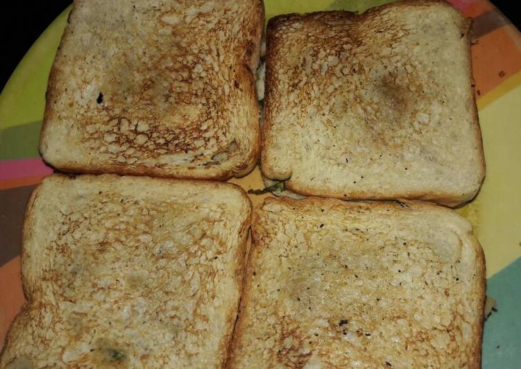 Recipe of Homemade Healthy bread toast