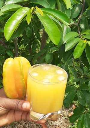 A picture of Star fruit juice.