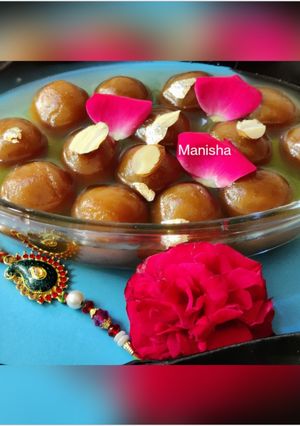 A picture of Atta Gulabjamun.