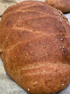 Una foto de Pan de espelta integral casero