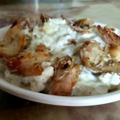 A picture of Chicken mayo salad.