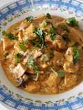Strogonoff de pollo