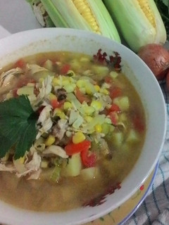 Foto resep Sup Jagung Tomat