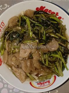 Foto resep Tumis Kangkung Pentol