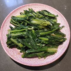 A picture of Sauteed Indian Lettuce.
