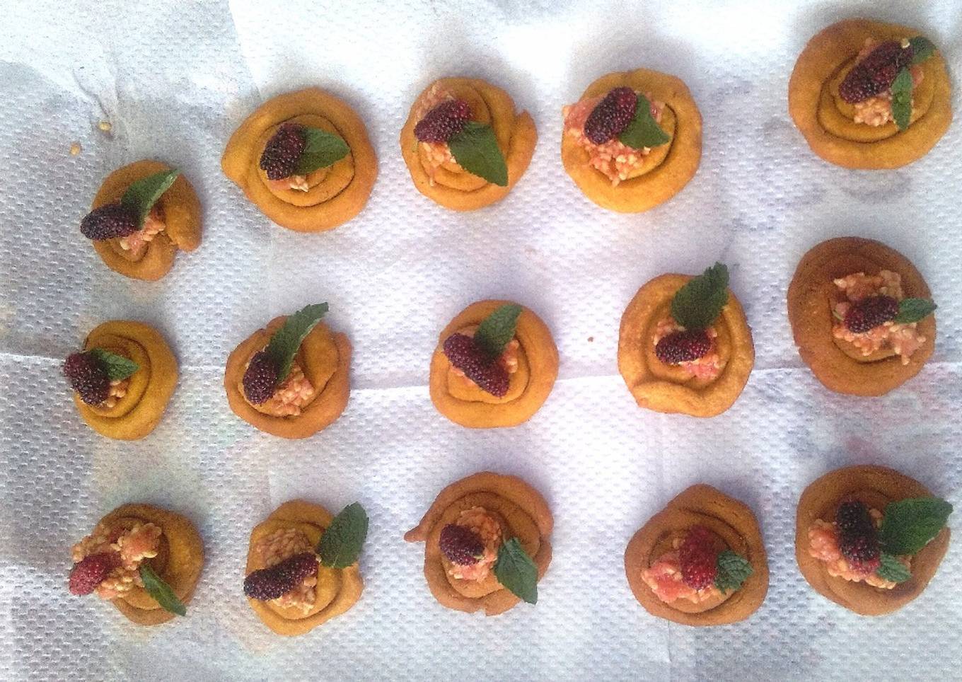 Ganthia fruit canapé# team contest #sugar n spice#appetizer #indian food