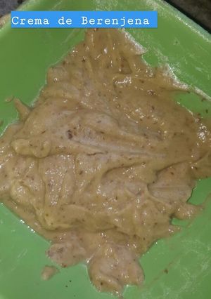 Una foto de Crema de Berenjena