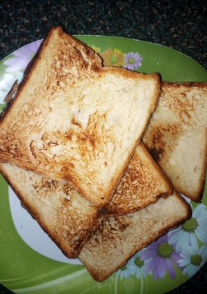 A picture of Pan toasted bread.
