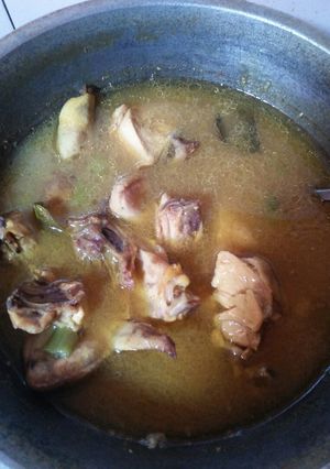 Foto resep Ayam sayur kuning (tanpa santan)