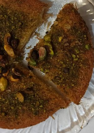 عکسی از دستور کنافه پنیری