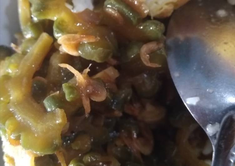 Tumis pare anti pahit