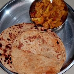 A picture of Masala paratha.