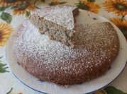 Una foto di torta al limone con fecola