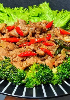 Foto resep Cah brokoli sapi 15 menit