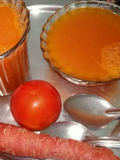 गाजर,टमाटर सूप (gajar, tamater soup recipe in Hindi) रेसिपी मुख्य फोटो
