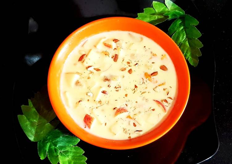 Easiest Way to Prepare Speedy Fruit & nuts Custard