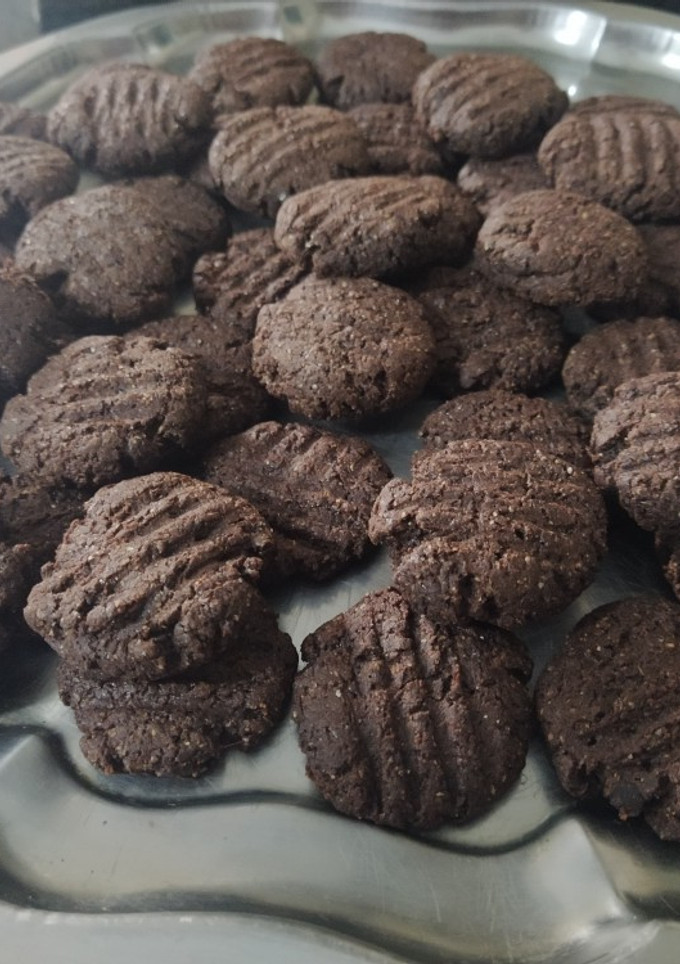 Una foto de Galletitas integrales de cacao